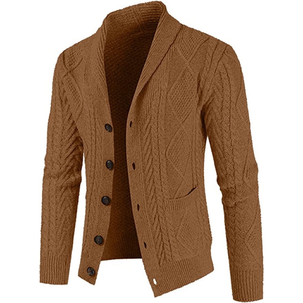 Mens New Knit Cardigan Sweater Multiple Sizes - Picture 1 of 1